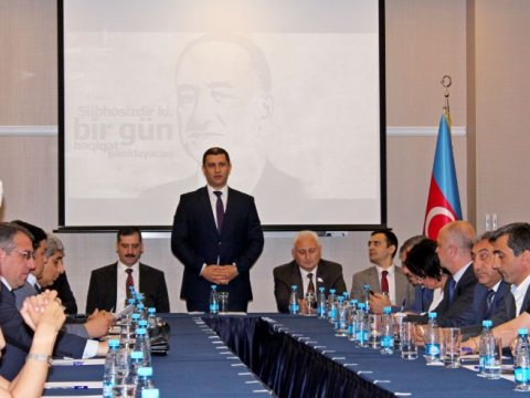 “AXC: Türk ölkələrinin dövlət quruculuğu tarixində müasir model” adlı konrans keçirildi - FOTOLAR