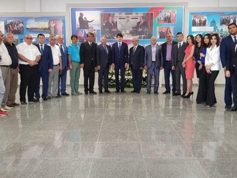 Fuad Muradov Leyla Əliyeva ilə g&ouml;r&uuml;şdə iştirak etdi