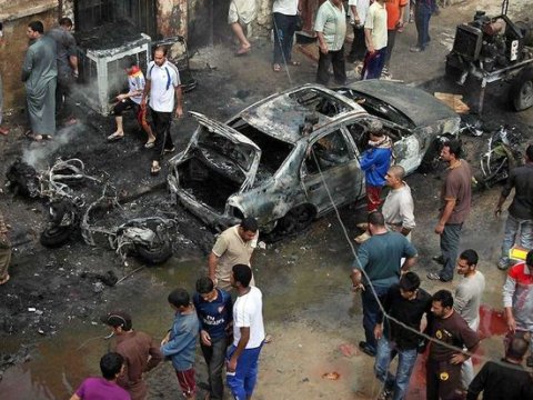 Bağdad qan ağlayır: 18 &ouml;l&uuml;