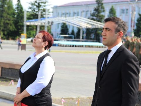 Azərbaycanlı Rusiyaya sədaqət andı içdi – FOTO