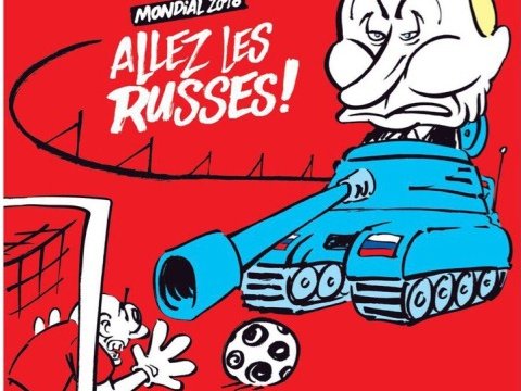 &ldquo;Charlie Hebdo&rdquo; Putini ələ saldı - FOTO