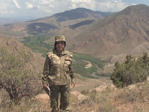 Düşmənin məğlubiyyəti - Günnüt əməliyyatı - Qızılqayadan Arpa kəndi görünür - REPORTAJ   