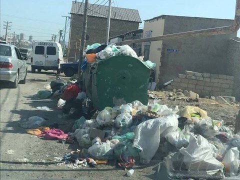 Binəqədidə sakinlərə dəhşət yaşadılır - FOTOLAR   