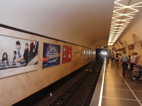Metroda son durum &ndash; RƏSMİ + FOTOLAR