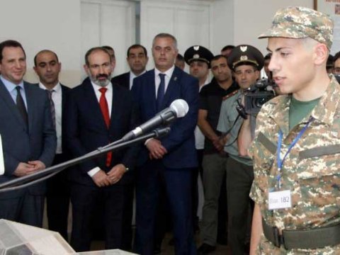 Paşinyanın oğlu Qarabağın harasında yerləşdi? 