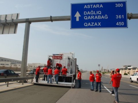 Bu magistrallarda təmir gedir