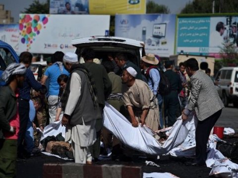 Kabildə n&ouml;vbəti terror: 25 &ouml;l&uuml;, 35 yaralı