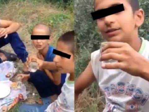 Araq içib, sağlıq deyən uşaqlar polis nəzarətinə götürüldü