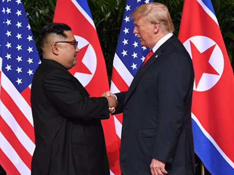 Şimali Koreya lideri Trampa etiraz mesajı göndərdi