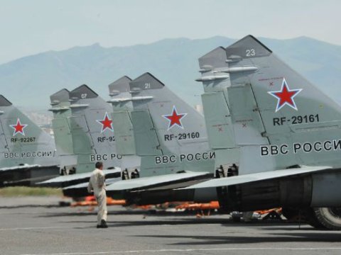 Ermənistandakı Rusiya aviasiyası d&ouml;y&uuml;şə hazır vəziyyətə gətirildi