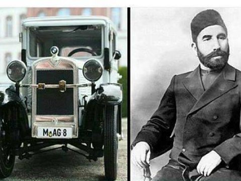 Qafqazda ilk BMW-nin sahibi Tağıyevdir - FOTO
