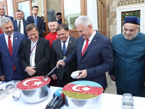 Binəli Yıldırım Bakıda hədik payladı - VİDEO