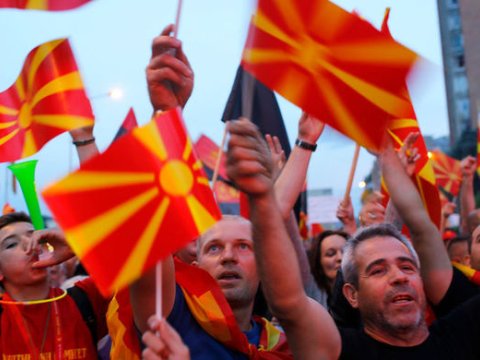 Makedoniyada ke&ccedil;irilən referendumun nəticələri ləğv olundu