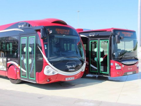 Bakıya 300 yeni avtobus GƏTİRİLİR