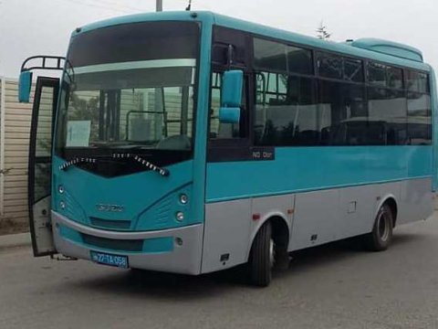 Rayonlarda sərnişin avtobusları yenilənir