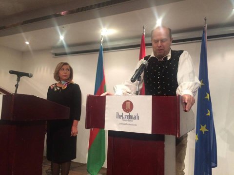 Bakıda Avstriyanın milli bayramı qeyd olunub - Fotolar