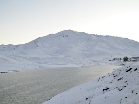 Daşkəsənə güclü qar yağdı - FOTOLAR