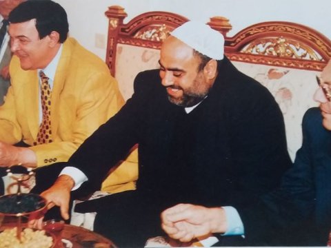 Bir şəklin tarixçəsi - Müslüm Maqomayev və Allahşükür Paşazadə - Peyğəmbər məscidinin ziyarətində sənətkarı heyrətə salan HADİSƏ 