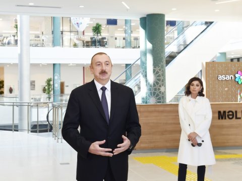 “Bütün sahələrdə şəffaflıq, dürüstlük “ASAN xidmət” mərkəzlərinin səviyyəsinə qalxmalıdır”