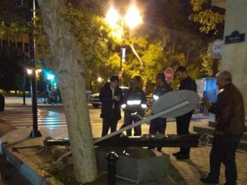 Paytaxtda avtoqəza: Mərkəzi küçələrdə işıqforlar sıradan çıxdı - FOTOLAR