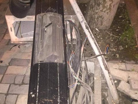 Bakının mərkəzində sıradan çıxan işıqforlar bərpa edildi