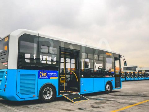 160 nömrəli marşrut xətti üzrə yeni avtobuslar xidmət göstərəcək - FOTO