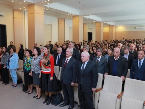 Universitetdə “Aprel şəhidləri”nin xatirəsi yad olundu - FOTO+VİDEO 