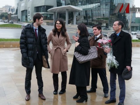 Ceyhun Hacıbəylinin nəvəsi: “Bakı çox ecazkardır” - FOTOLAR  
