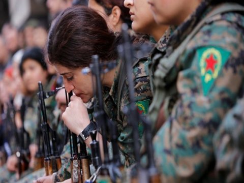 ABŞ Suriya kürdlərinə yeni silahlar verəcək