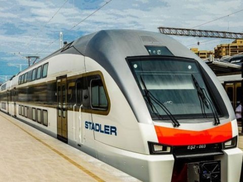 Bakıdan yola çıxan sürət qatarı Gəncəyə çatdı 