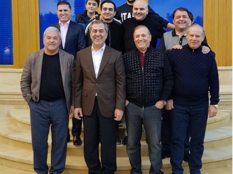 Hacı İbrahim küsülü qardaşları ilə barışdı - FOTO   