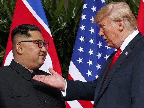 Tramp Kim Çen Inla növbəti görüşə yer axtarır