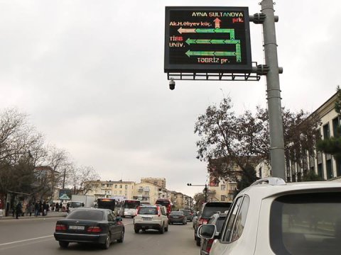 Bakıda 24 saatda sürücülərə 3500-dən çox protokol yazıldı - FOTO