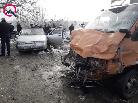 Quba-Xaçmaz yolundakı dəhşətli qəzanın SƏBƏBİ - Mövsümə uyğun olmayan şinlər... - RƏSMİ