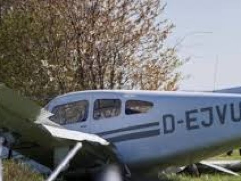 Almaniyada təyyarə qəzası