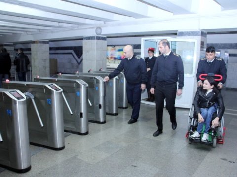 Bakı metrosunda əlillərlə bağlı yenilik edilir