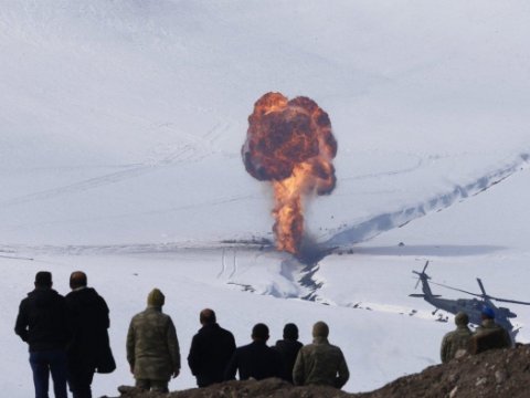 Azərbaycanla Türkiyə Ermənistanla sərhəddə təlim keçirir