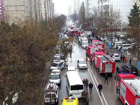 Yasamaldakı yanğın TIXAC yaratdı &ndash; FOTO