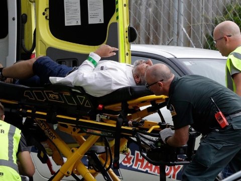 Məsciddə dəhşətli qətliamın VİDEOSU (+18)