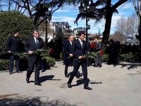 Fuad Muradovun Gürcüstan səfəri başlayıb 