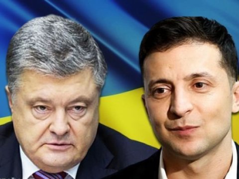 Ukraynada səslərin 100%-i sayıldı - Zelenski və Poroşenko 2-ci tura çıxdı