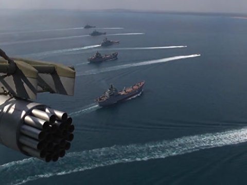 Rusiya gəmiləri NATO təlimlərini izləyir