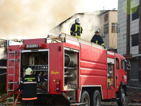 Yataqxanadakı yanğınla bağlı 7 nəfərə tibbi yardım g&ouml;stərildi