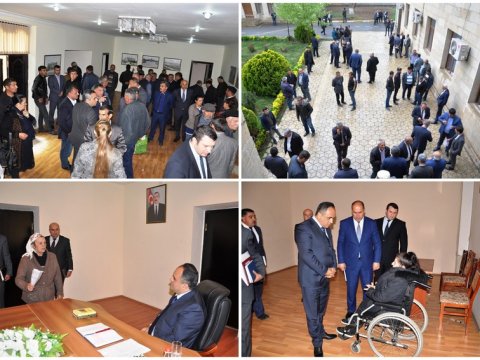 Goranboyun icra başçısı vətəndaşları fərdi qəbul etdi  