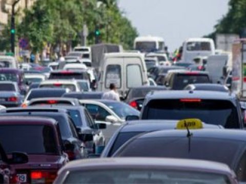 Bakıda tıxac yarandı