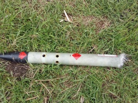 Zaqatalada dolu əleyhinə raket tapıldı - FOTO