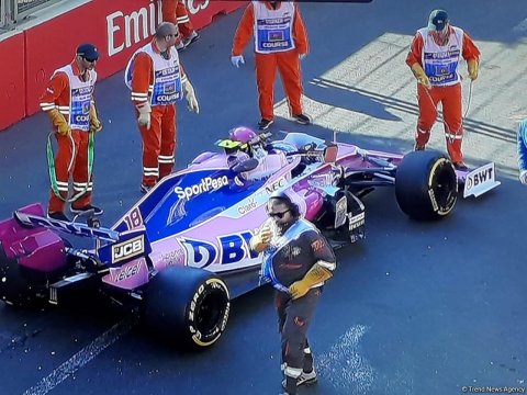 Formula 1 pilotu da qəzaya düşdü