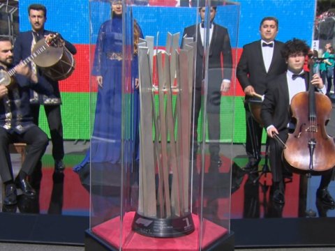 Formula 1 Azərbaycan Qran Prisi-nin açılış mərasimi - Azərbaycan himni səsləndi -  YENİLƏNİB