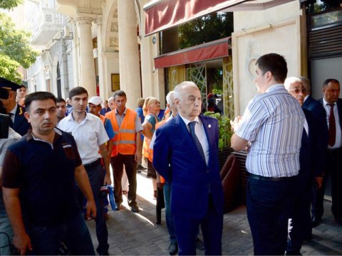 Hacıbala Abutalıbovun bağlatdırdığı kafe gecə klubu kimi fəaliyyətə başladı - FOTOLAR