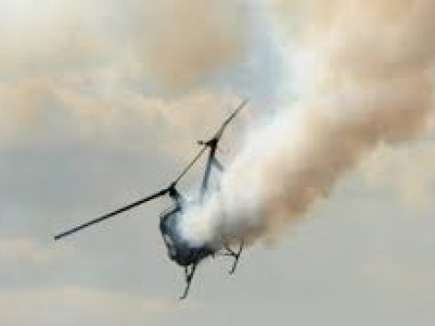 Helikopter qəzasında iki nəfər öldü
